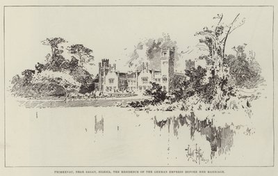 Primkenau, near Sagan, Silesia, the Residence of the German Empress before her Marriage by Herbert Railton